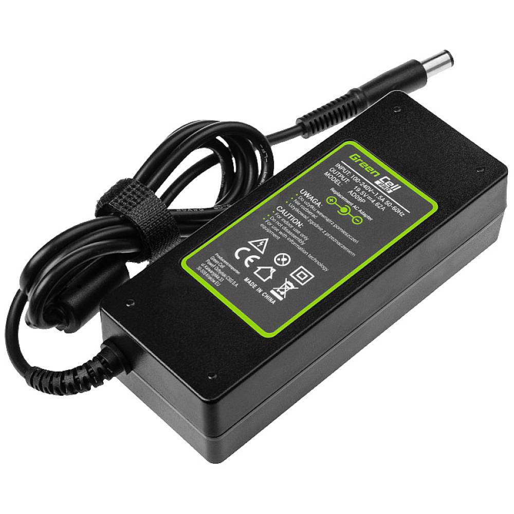 Green Cell AD09P Notebook-Netzteil Ladegerät Netzteil 90 W 19.5 V 4.62 A Dell - 5902701410735