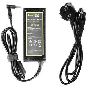B-Ware Green Cell Pro Netzteil Ladegerät Notebook Hp Schwarz Stromversorgung Kabel 65 W