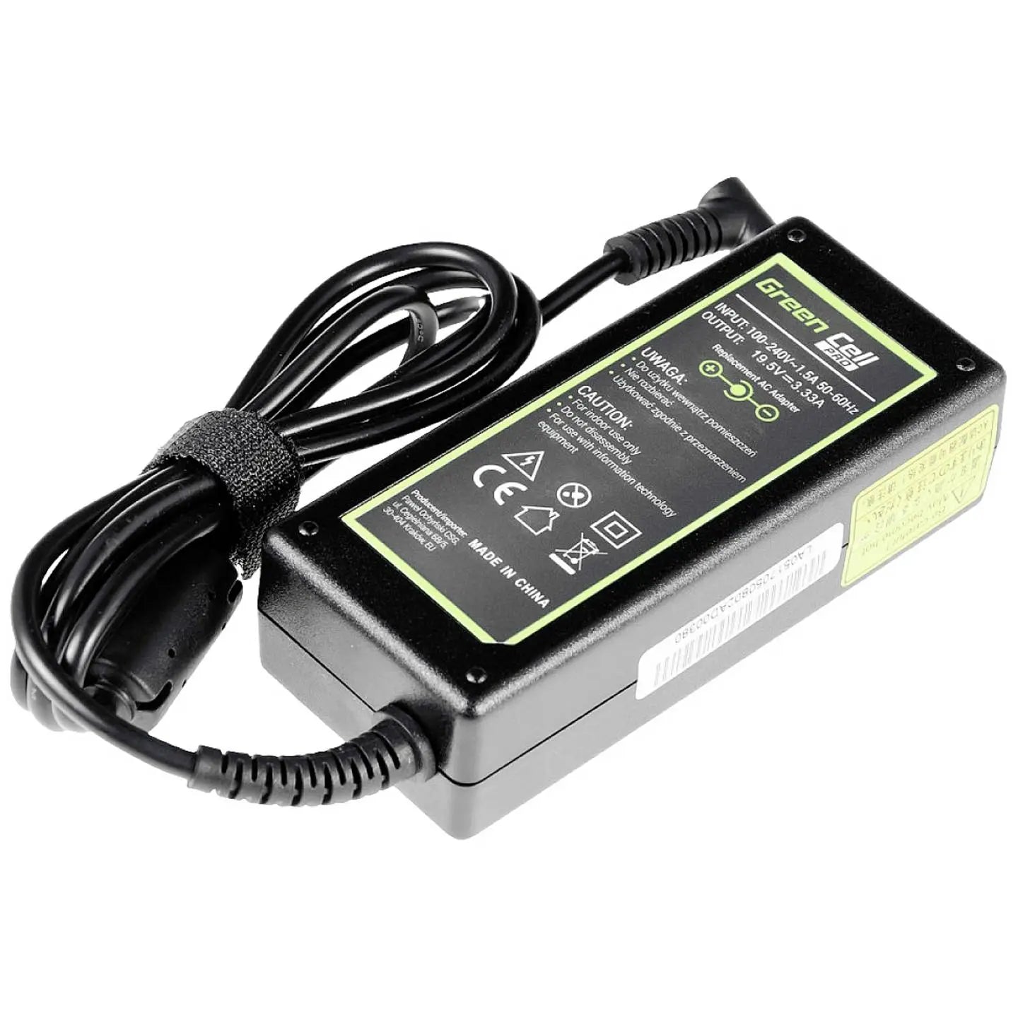 B-Ware Green Cell Pro Netzteil Ladegerät Notebook Hp Schwarz Stromversorgung Kabel 65 W - 5902719425516