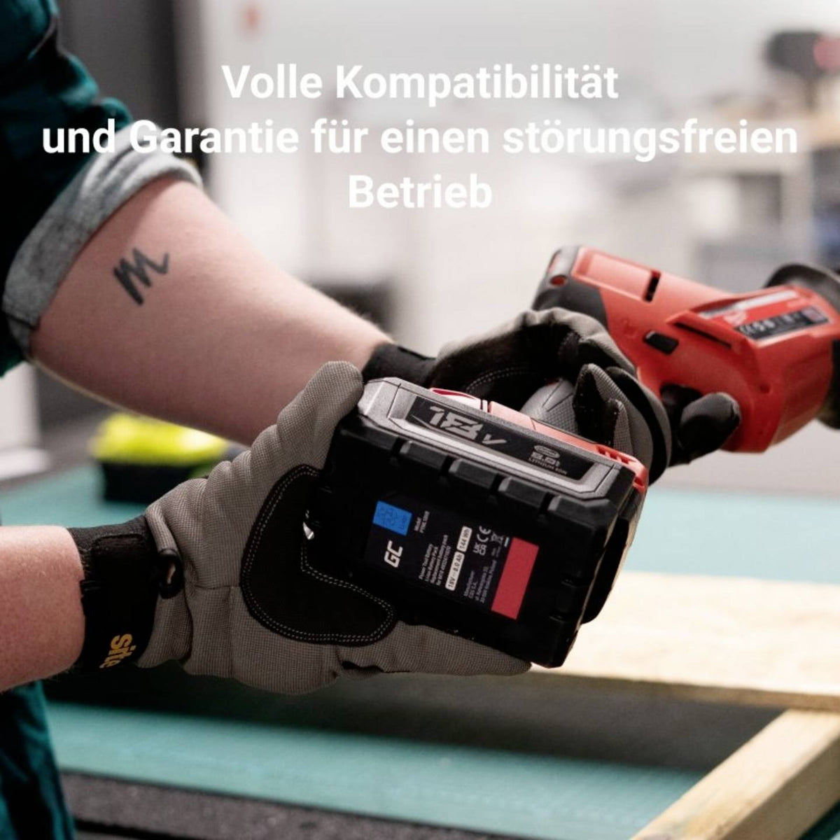 Green Cell Werkzeug Akku Batterie Milwaukee 18 V 5 0 Ah Li Ion M18 B5 4932430483 - 5904326375109