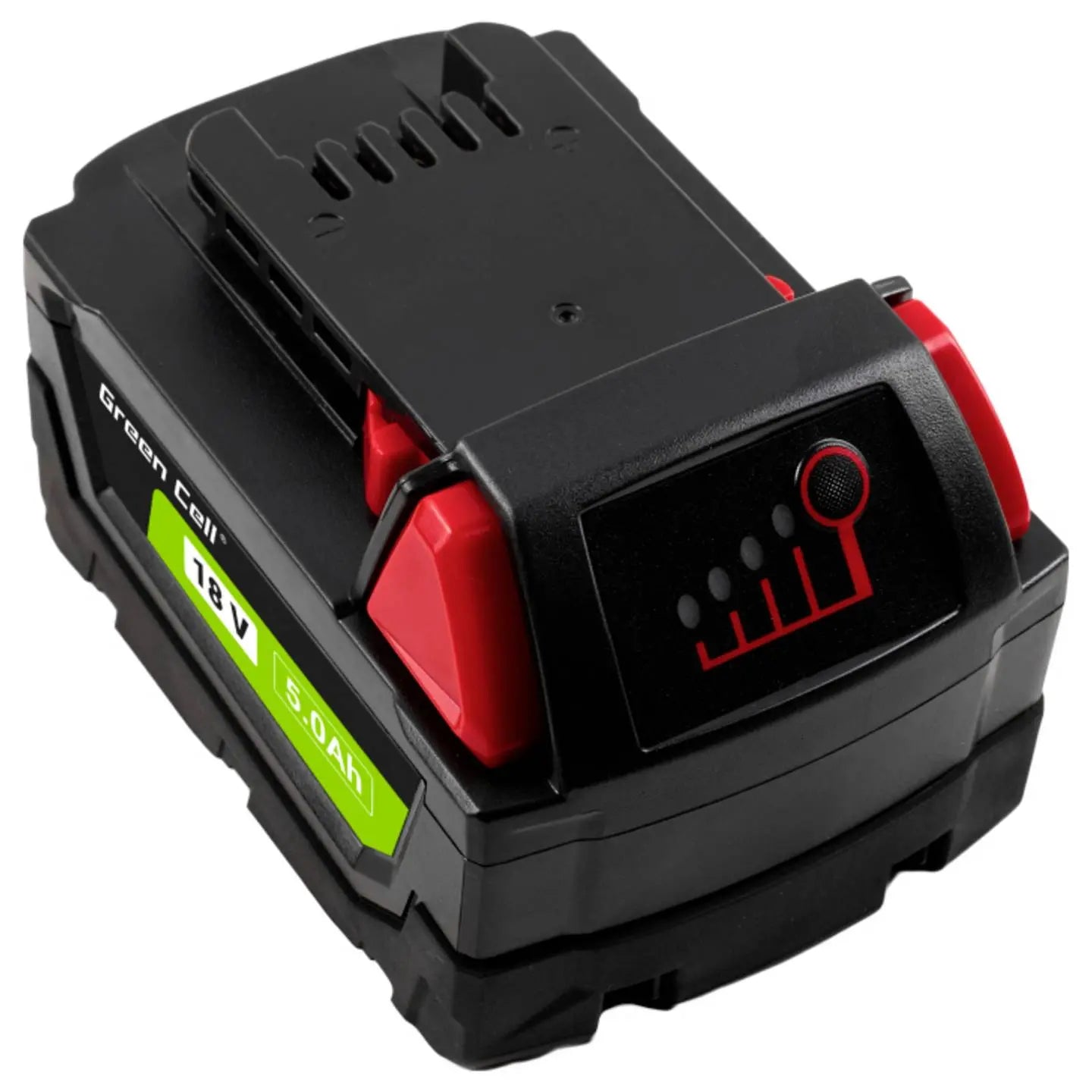 B-Ware Green Cell Werkzeug Akku Batterie Milwaukee 18 V 5 0 Ah Li Ion M18 B5 4932430483 - 5904326375109
