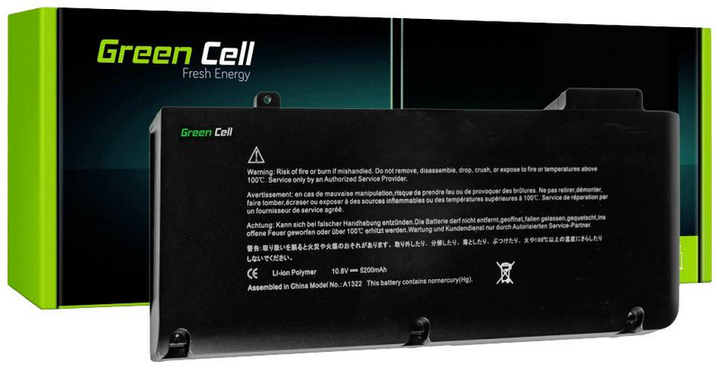Green Cell Notebook Akku A1322 10.8 V 5200 M Ah Apple Batterie Laptop Batterie B-Ware - 5902701411640
