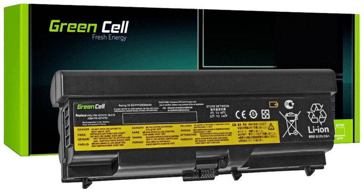 Green Cell Notebook Akku 57 Y4545 10.8 V 6600 M Ah Lenovo Laptop Akku Batterie B-Ware