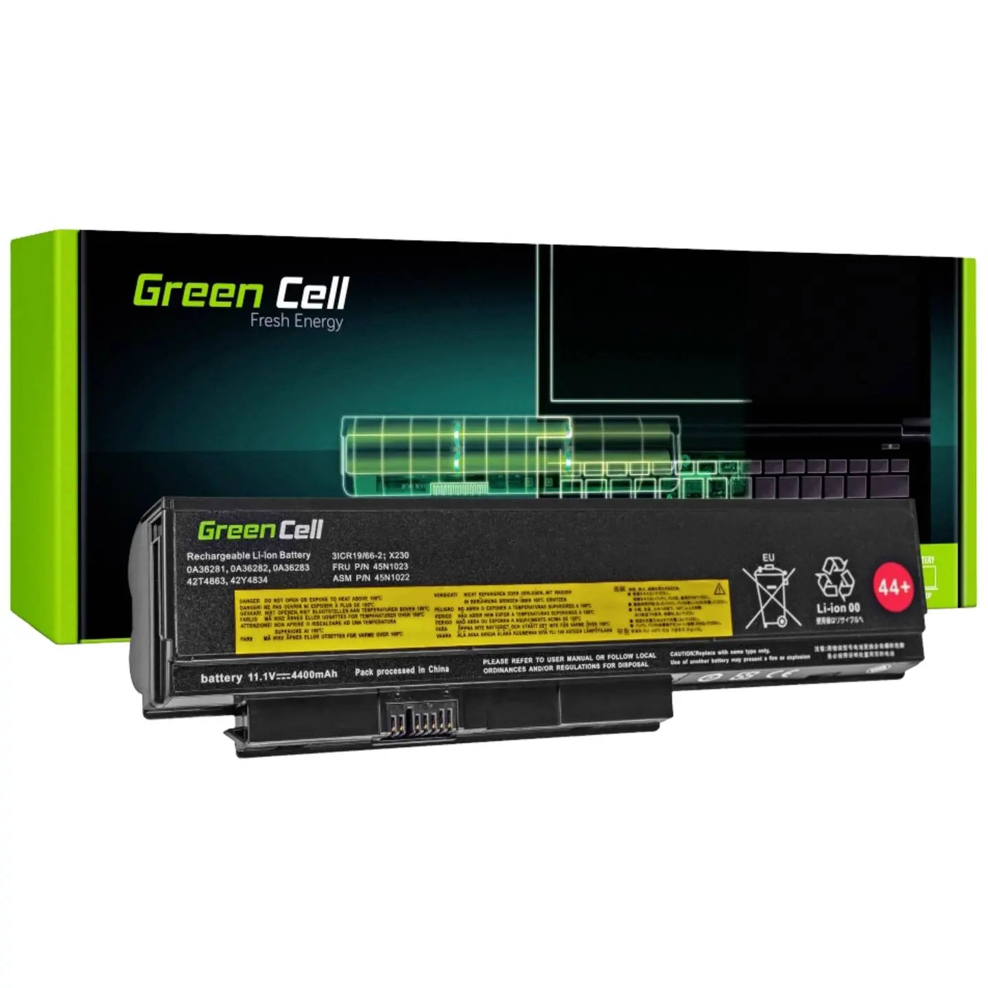 B-Ware Green Cell Notebook Akku Batterie Lenovo Think Pad X220 Ersatzakku Laptop Oa36283 - 5902701416317