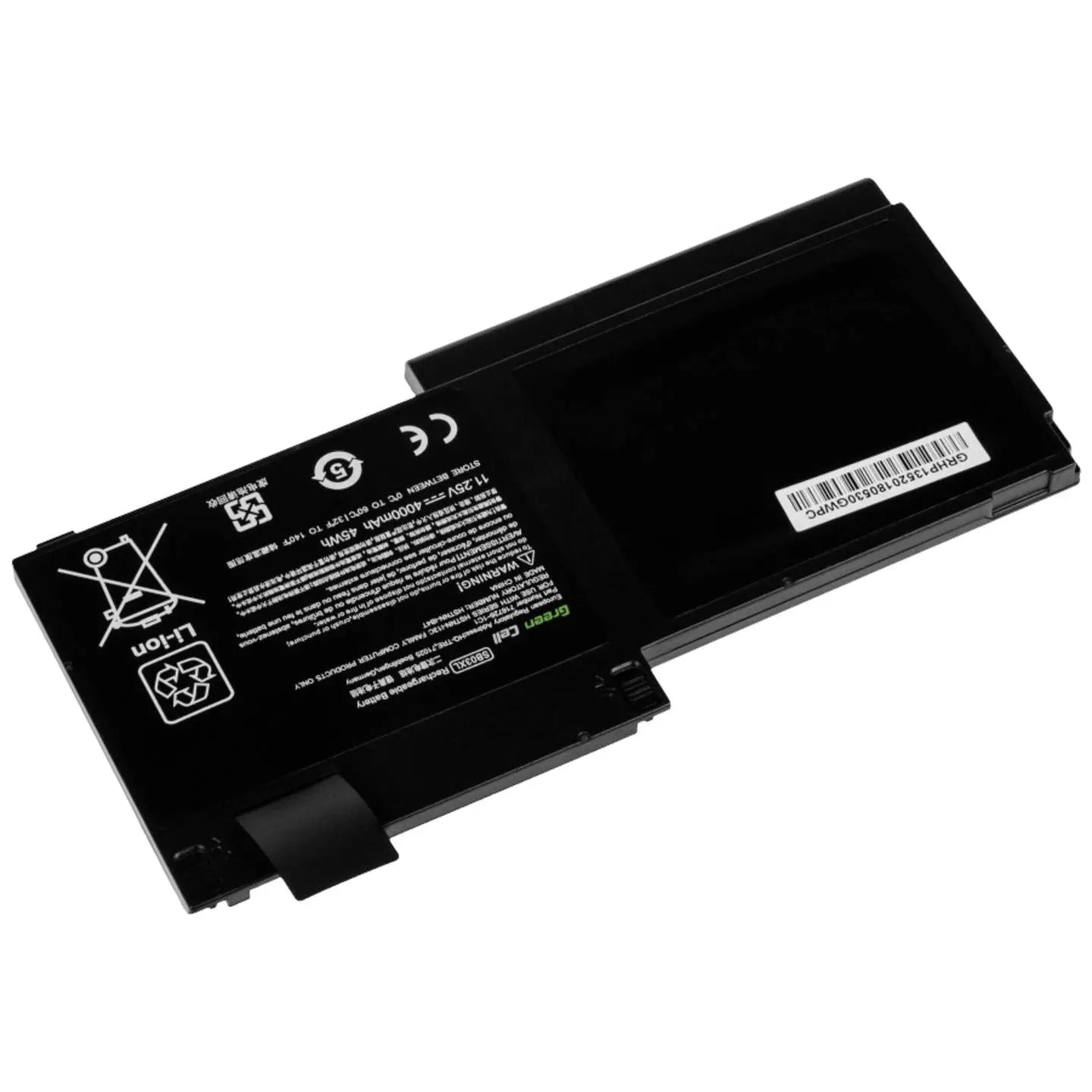 B-Ware Green Cell Notebook Akku Ersatzbatterie Sb03 Xl Hp Elite Book 720 G1 4000 M Ah - 5903317223542