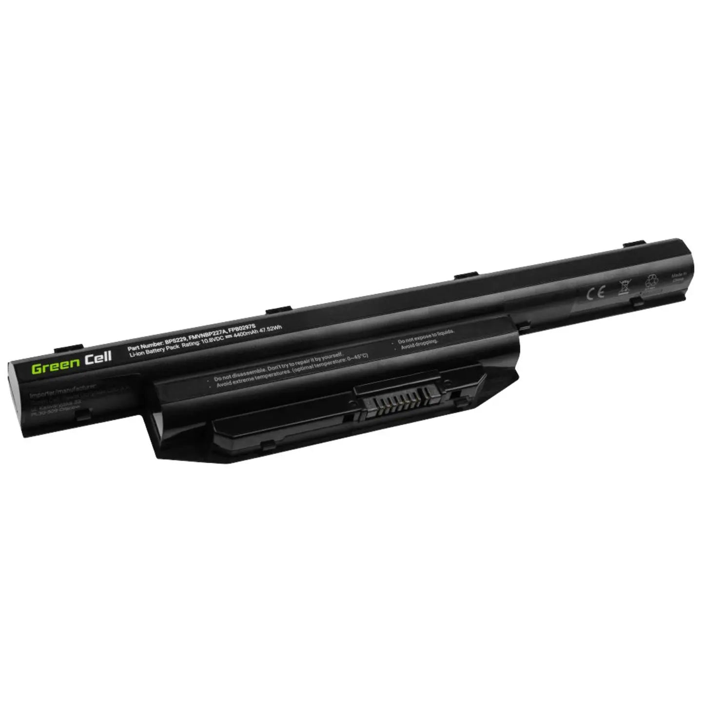 B-Ware Green Cell Notebook Akku 4400 M Ah Ersatz Fujitsu Life Book A514 Passend Cp629458 - 5903317227809