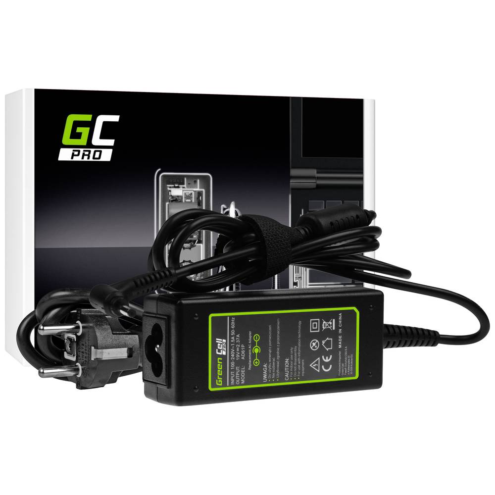 Green Cell Gc Ad61 P Notebook Netzteil 45 W 19 V 2.37 A Laptop Zubehör 3 Stück B-Ware
