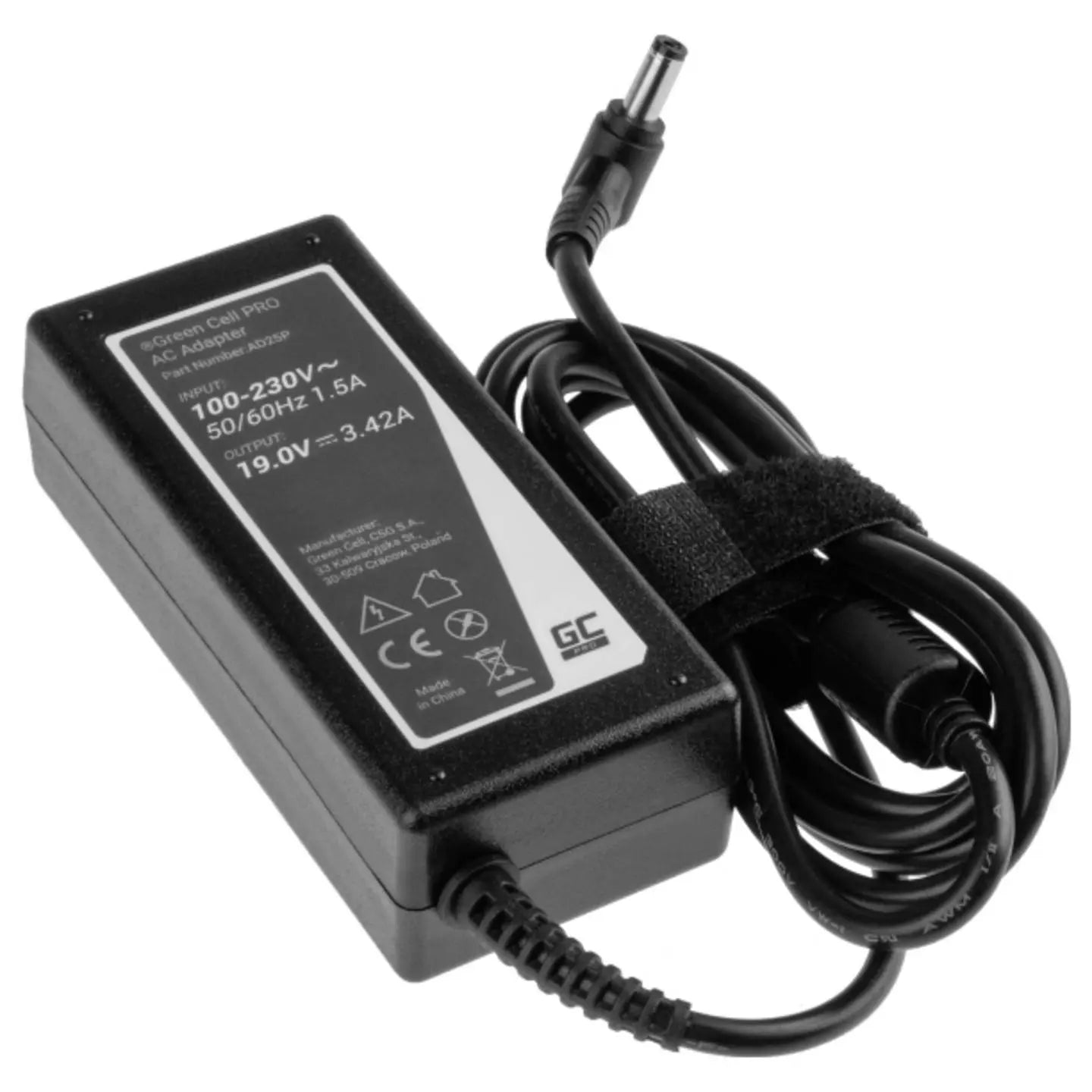 B-Ware Green Cell Ad25 P Notebook Netzteil 65 W 19 V 3.42 A Toshiba Ladekabel - 5902701410971