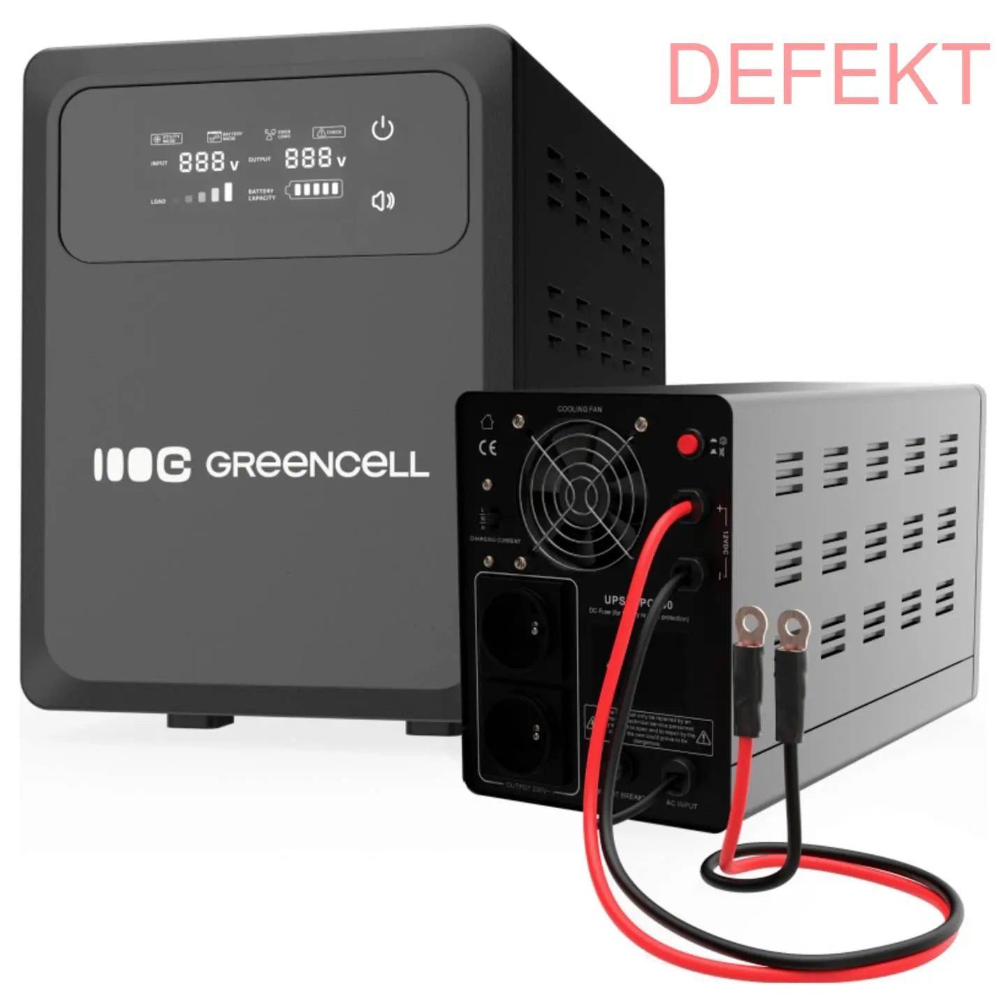 D-Ware Green Cell Usv Notstromversorgung Powercore Lc Display 800 V Defektware - 5904326376601