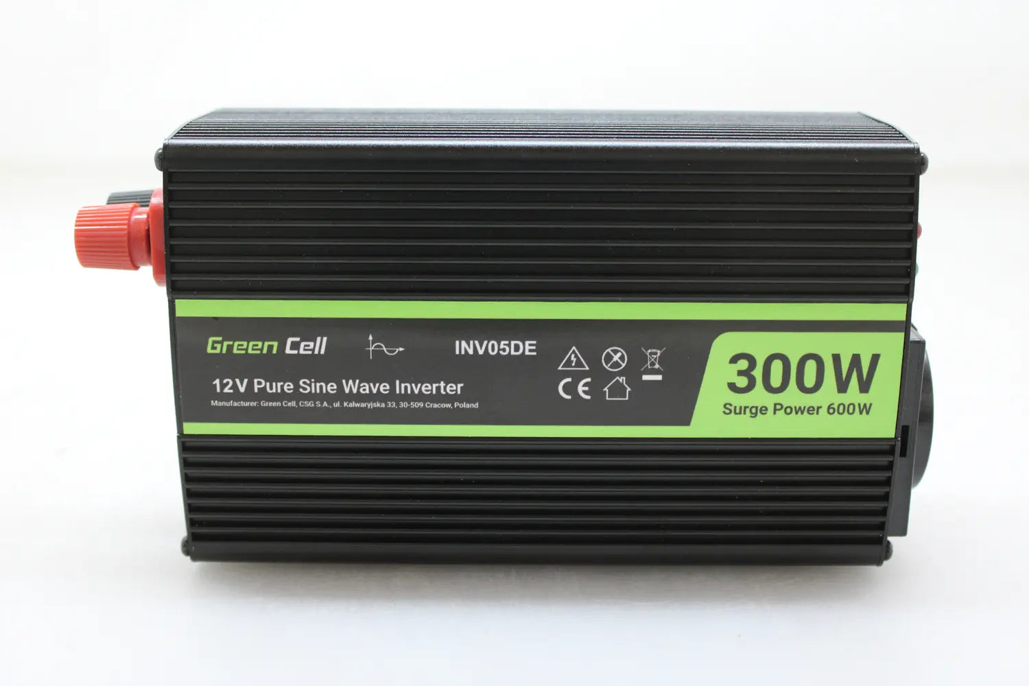 B-Ware Green Cell Wechselrichter Spannungswandler 12 Auf 230 V 300/600 W Siehe Text/Foto - 5902719422249