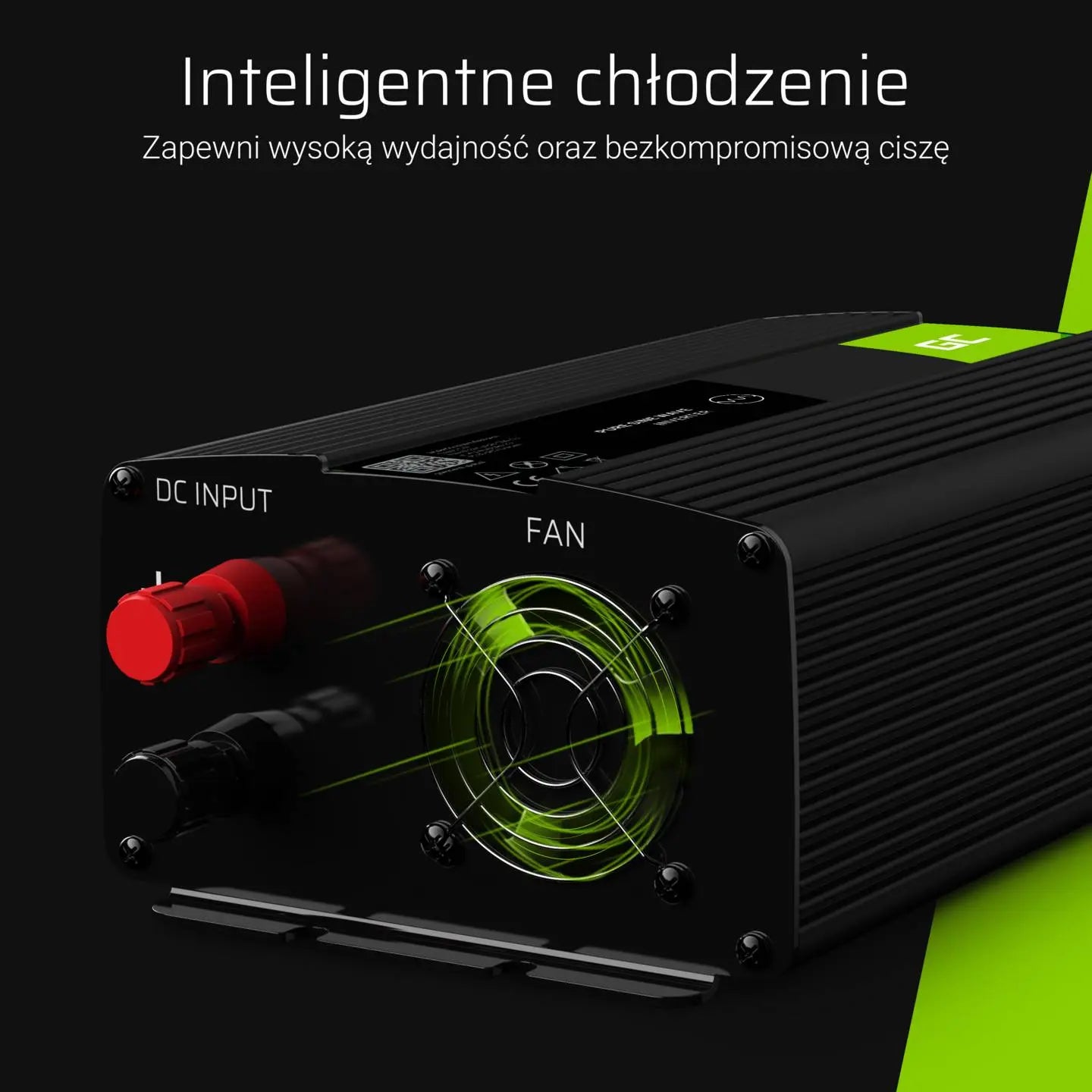 B-Ware Green Cell Wechselrichter Spannungswandler Sinuswelle 230 V Autobatterie Haushalt