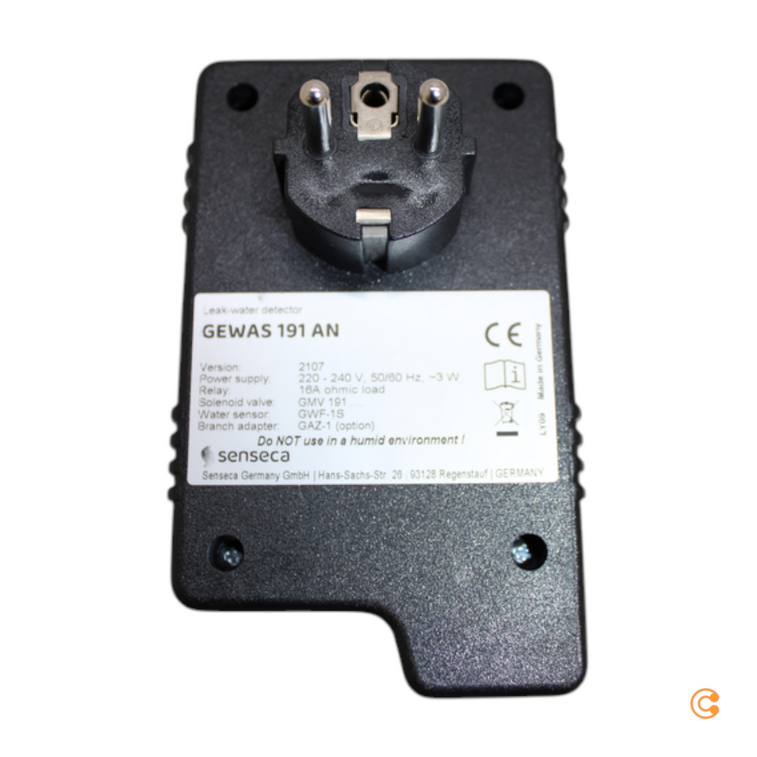 Greisinger Wassermelder Sensor Hauptschalter Leckageerkennung Defektware D-Ware - 4058175693790
