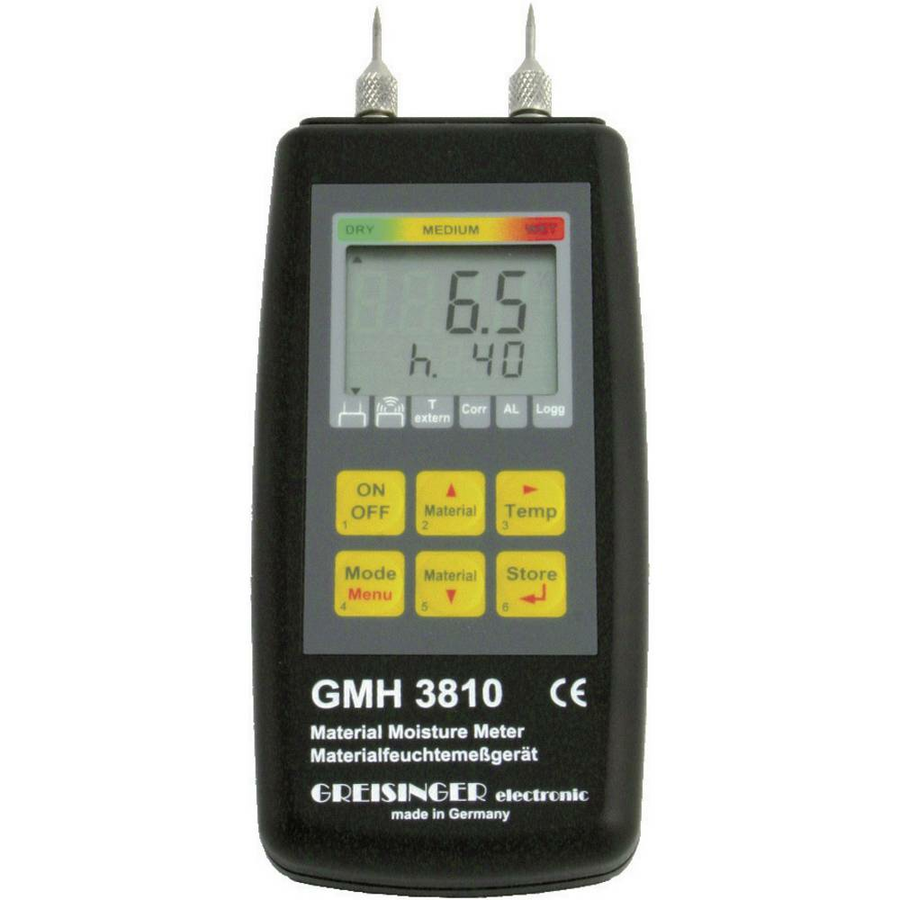 Greisinger Gmh 3810 Materialfeuchtemessgerät Baufeuchtigkeit Siehe Text B-Ware - 4016138378276
