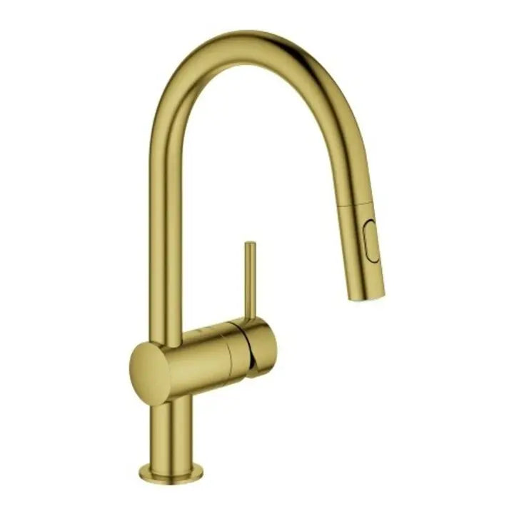 B-Ware Grohe Küchenarmatur Spültischmischer Wasserhahn Minta Messing Ausziehfunktion - 4005176618529