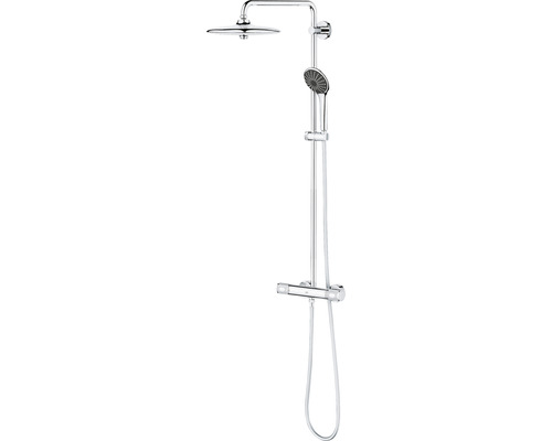 B-Ware Grohe Vitalio Joy 260 Duschsystem Thm Cool T 9,5 Brausegarnitur Duschset Chrom