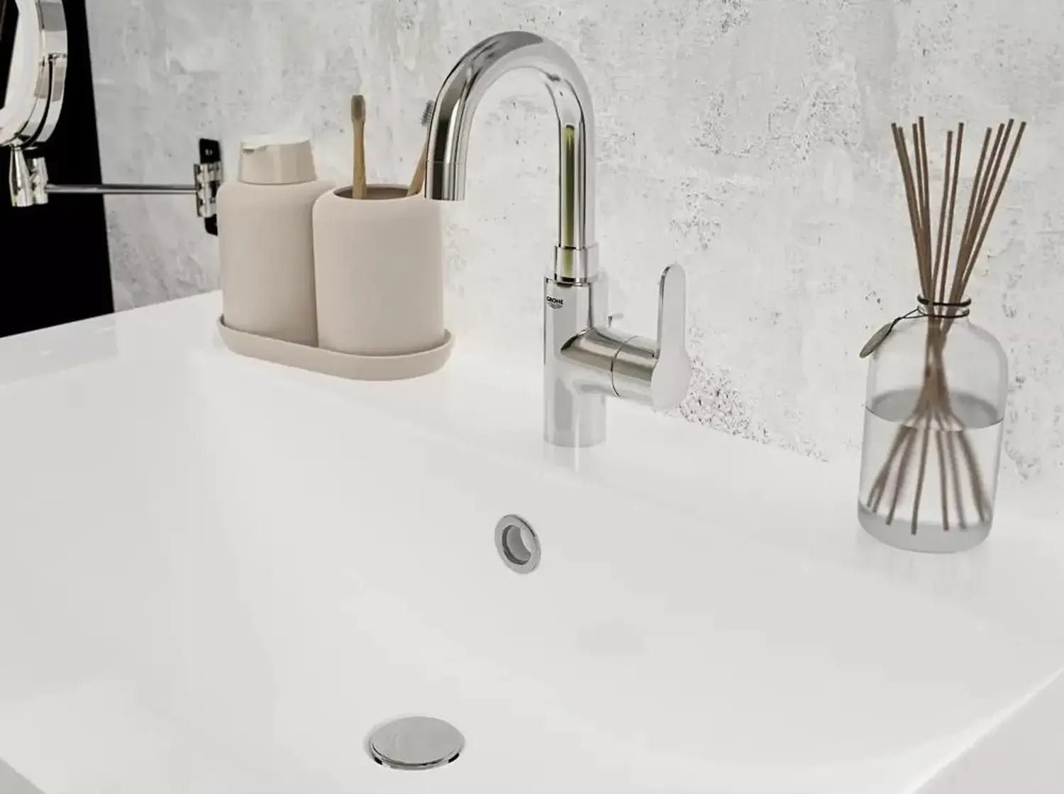 B-Ware Grohe Waschtischarmatur Badarmatur Einhebelmischer Eurostyle Cosmopolitan Chrom - 4005176472732