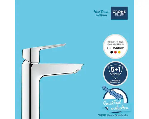 B-Ware Grohe Waschtischarmatur Badarmatur Einhebelmischer Chrom Start Badezimmer M - 4005176624155