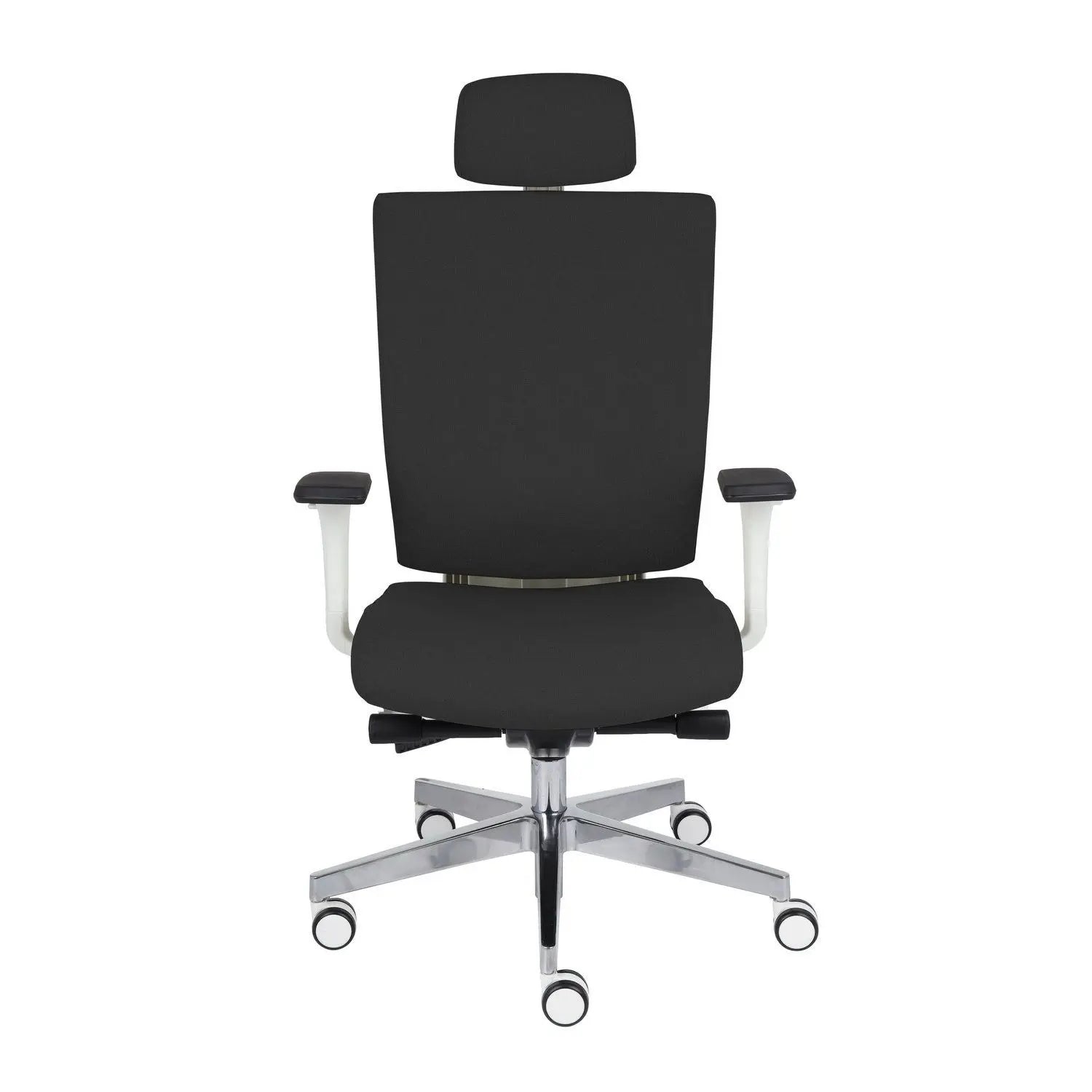 B-Ware Grospol Max Pro Wt Hd Bürostuhl Schwarz Ergonomisch Synchronmechanik - 1