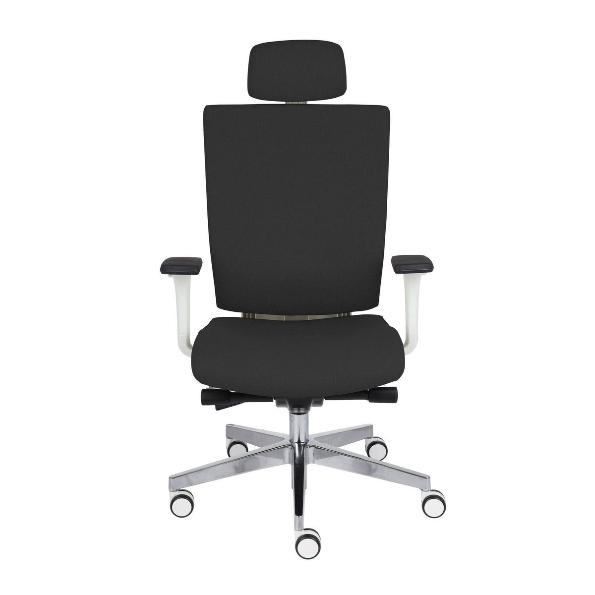 Grospol MAX PRO WT HD Bürostuhl Schwarz ergonomisch Synchronmechanik - 1