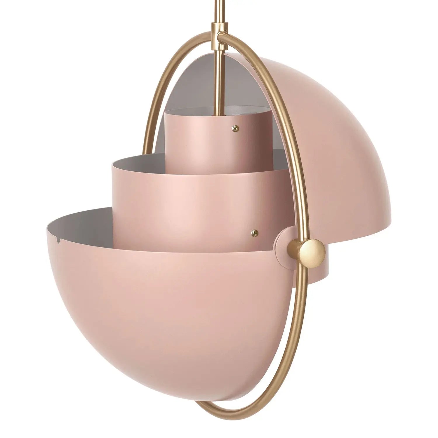 B-Ware Gubi Hängeleuchte Pendelleuchte Multi Lite Rosé Messing Stahl Design Weisdorf - 5710902800886