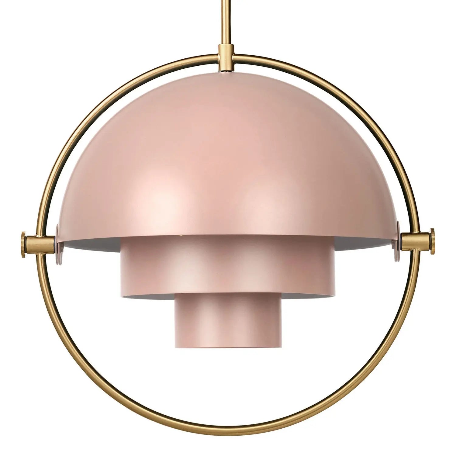 B-Ware Gubi Hängeleuchte Pendelleuchte Multi Lite Rosé Messing Stahl Design Weisdorf - 5710902800886