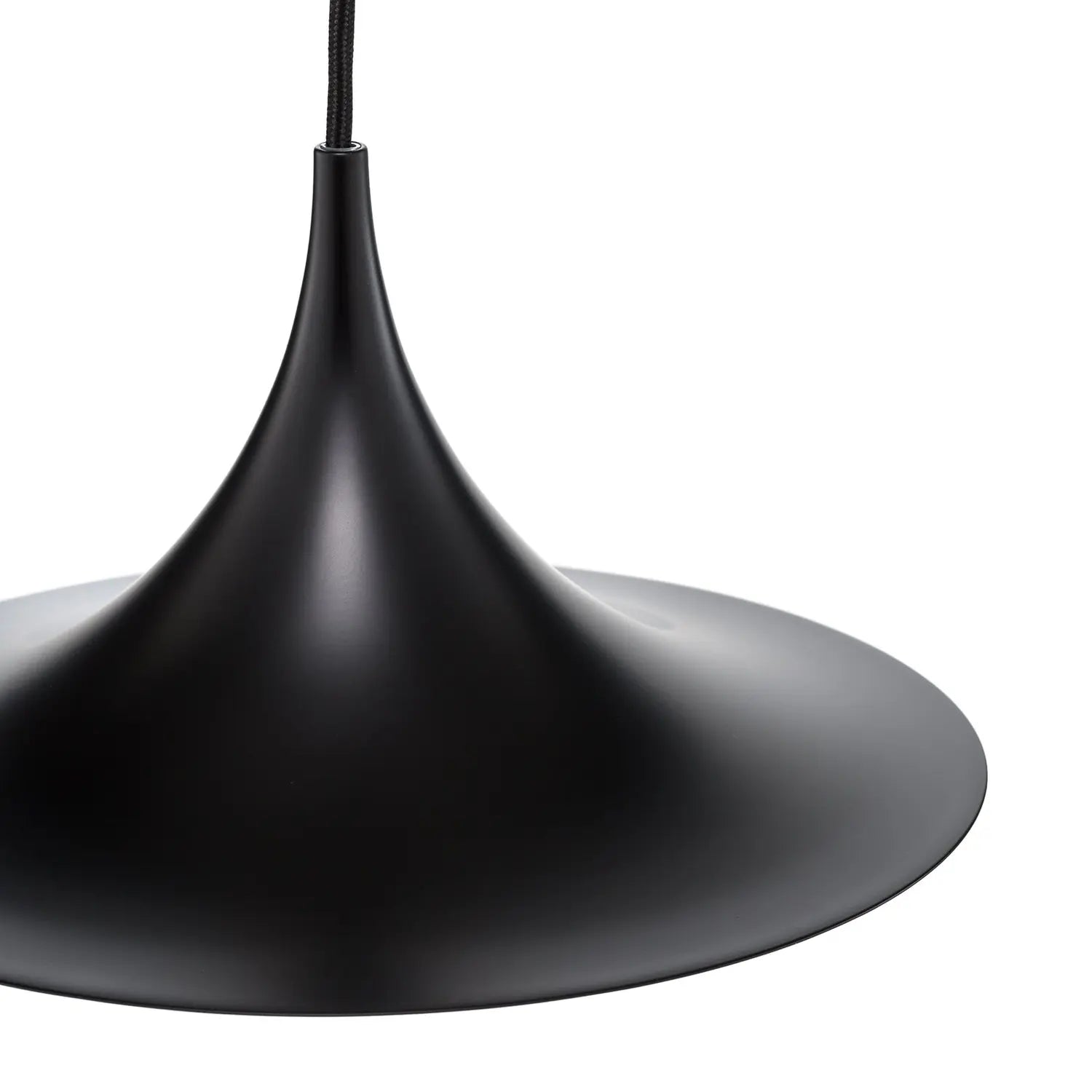 B-Ware Gubi Semi Pendelleuchte Pendelleuchte Lampe Leuchte Wohnzimmer Designer ø47 Blac - 5710902040015