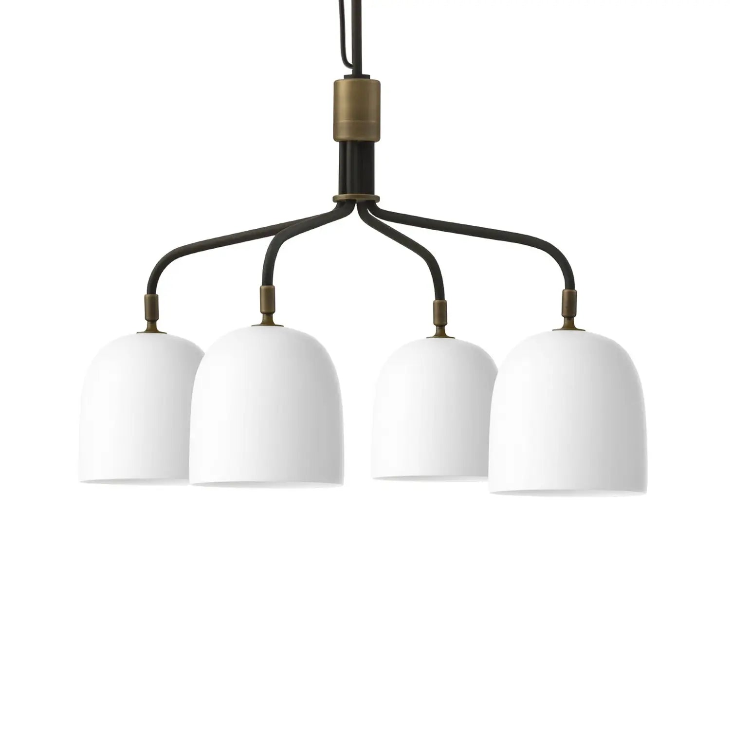 B-Ware Gubi Kronleuchter Pendelleuchte Howard 4 Flammig Leuchte Weiß Titan ø 66 Cm - 5715010562756