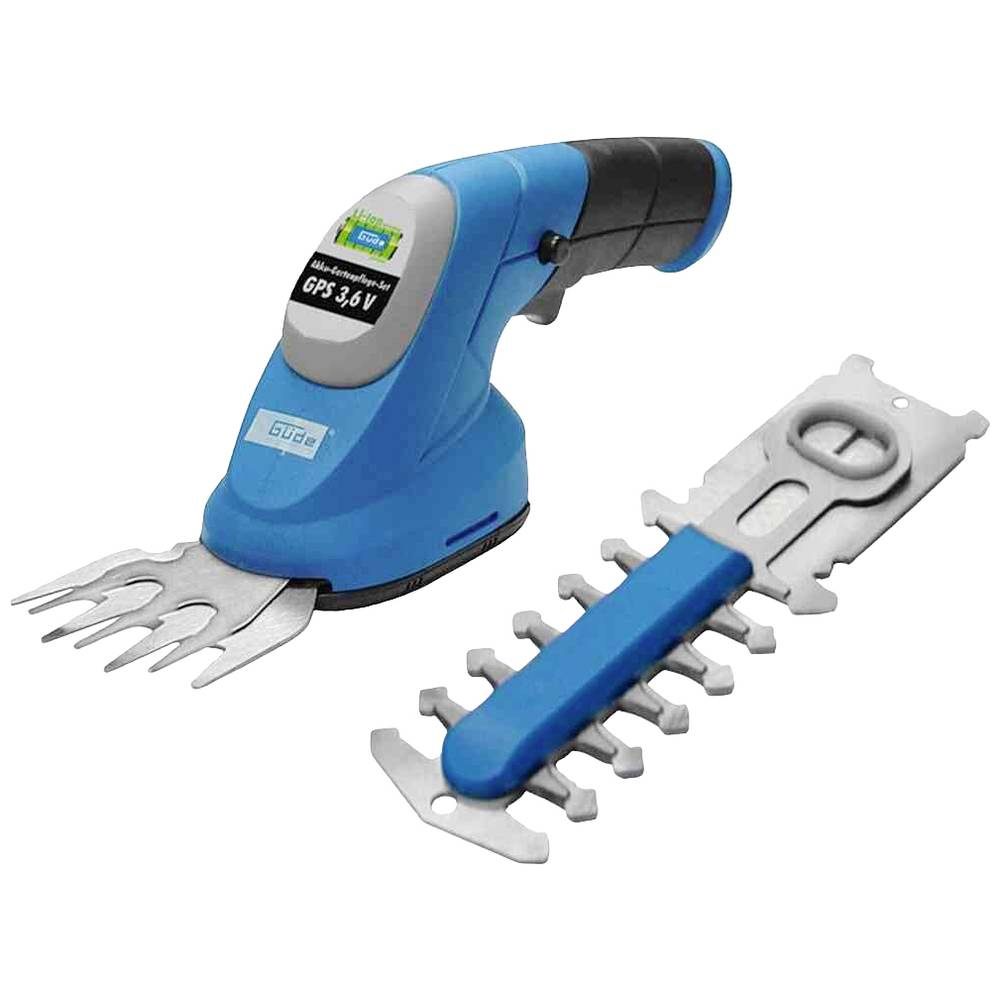 Güde Gps3,6 V Akku Grasschere Strauchschere 3.6 V Li Ion Akku Gartengerät B-Ware