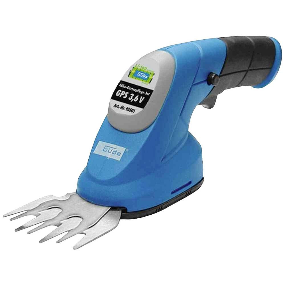 Güde Gps3,6 V Akku Grasschere Strauchschere 3.6 V Li Ion Akku Gartengerät B-Ware