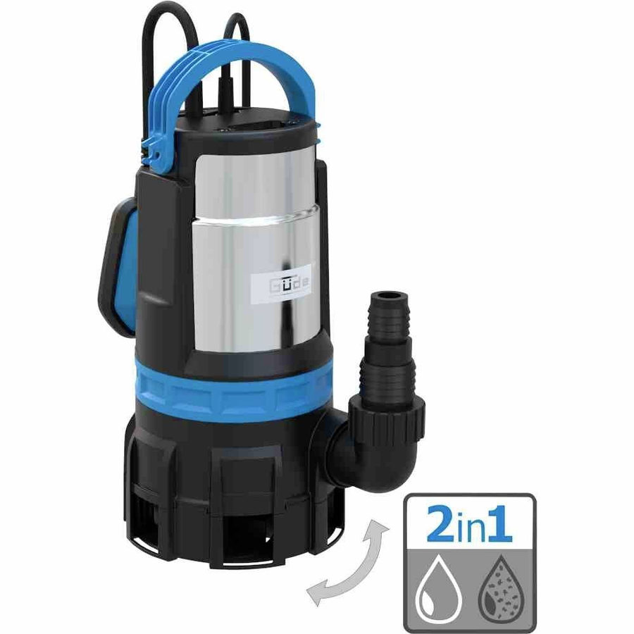 Guede Gs 750.1 94600 Schmutzwasser Tauchpumpe 16500 L/H 9m Pumpe Siehe Text/Foto B-Ware - 4015671946003