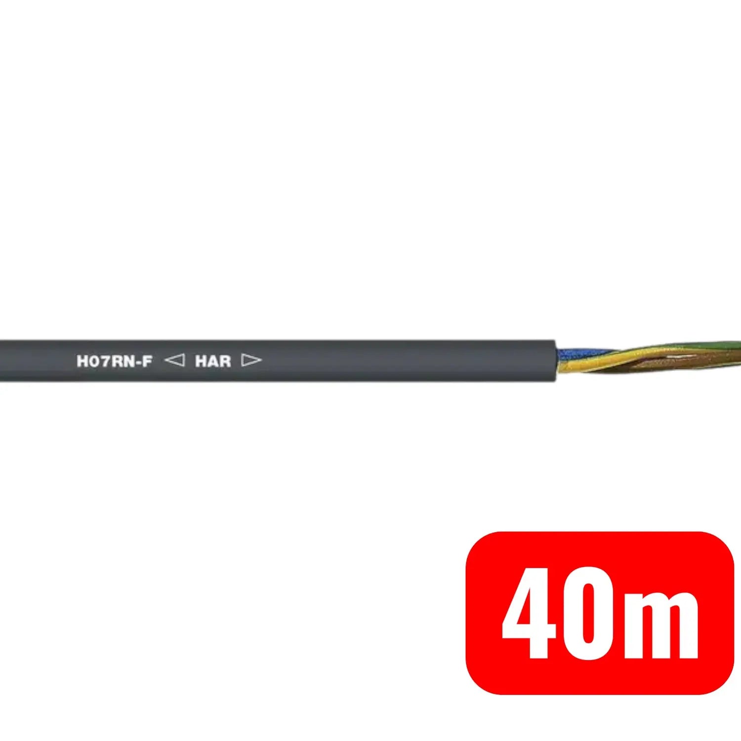 B-Ware Lapp Gummischlauchleitung Kabel H07 Rn F Leitung 7 G 1.5 Mm² 1600151/1 40 Meter - 2050000720253