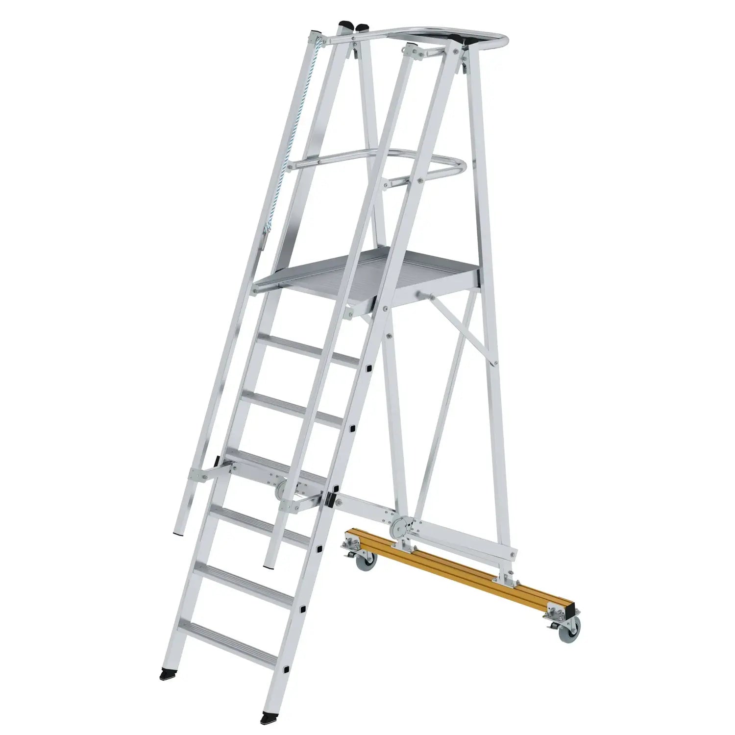 B-Ware Plattformleiter Podestleiter Günzburger Steigtechnik Aluminium Siehe Text/Fotos - 4031405523074