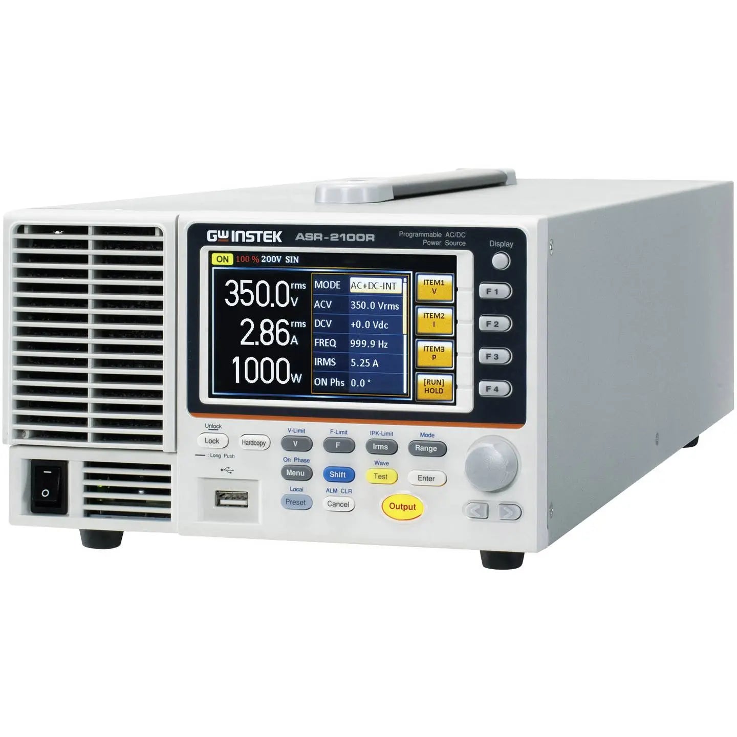 B-Ware Gw Instek Labornetzgerät Netzteil Asr 2100 R 1000 W 1 Ausgang Gpib Rs232 - 4713008678343