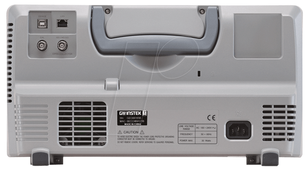 GW Instek GDS-1102B Digital-Oszilloskop 100 MHz 1 GSa/s 10 Mpts 8 Bit 1 St. - 4719692508164