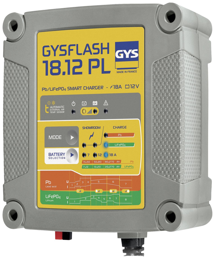 Gys Ladegerät Automatikladegerät Gysflash 18.12 Pl Fahrzeug Batterie 12 V Profi B-Ware - 3154020026926