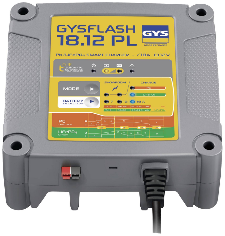 Gys Ladegerät Automatikladegerät Gysflash 18.12 Pl Fahrzeug Batterie 12 V Profi B-Ware - 3154020026926