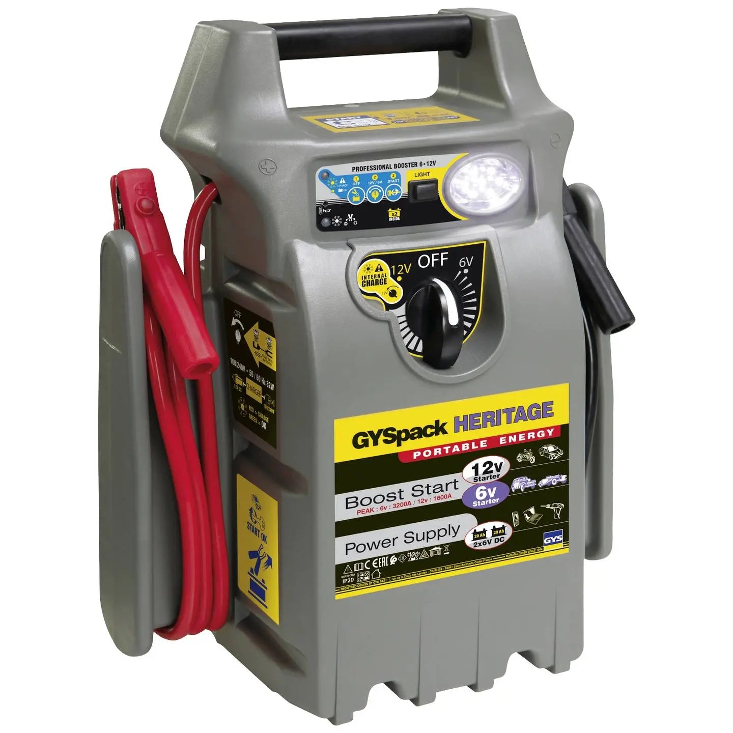 B-Ware Gys Schnellstartsystem Starter Booster Gyspack Heritage Energiestromquelle Lampe - 3154020025844