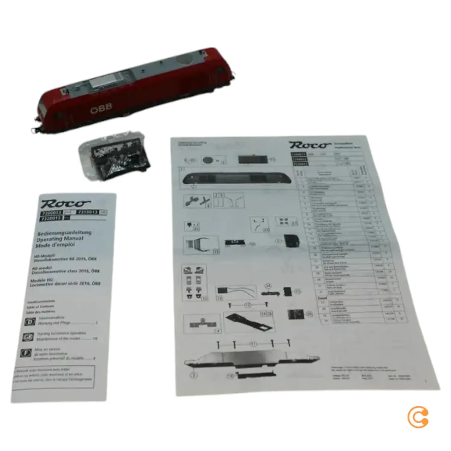 B-Ware Roco 7310013 H0 Diesellokomotive 2016 041 3 Der öbb Diesellok Lokomotive Bahn - 9005033062040