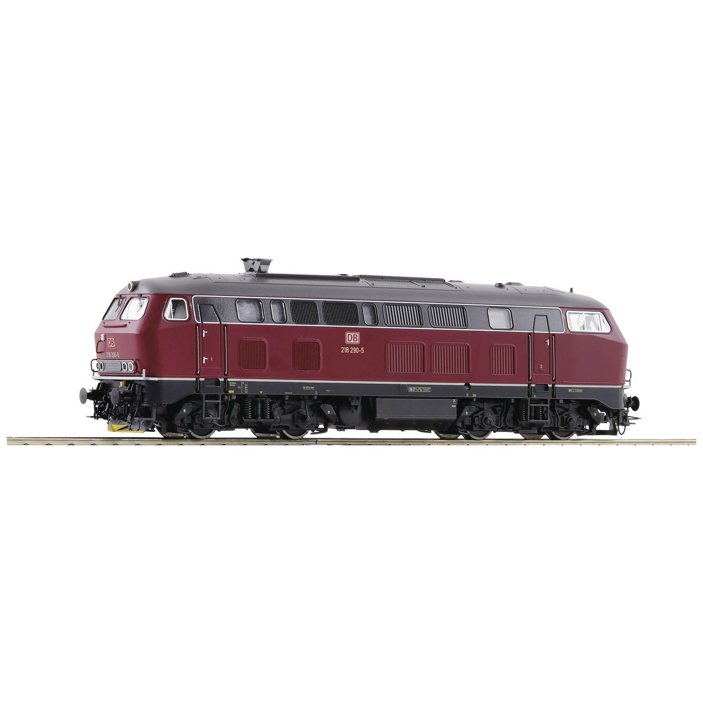 Roco 70772 H0 Diesellokomotive Lokomotive 218 290 5 Db Ag Modellbahn Eisenbahn B-Ware - 9005033707729