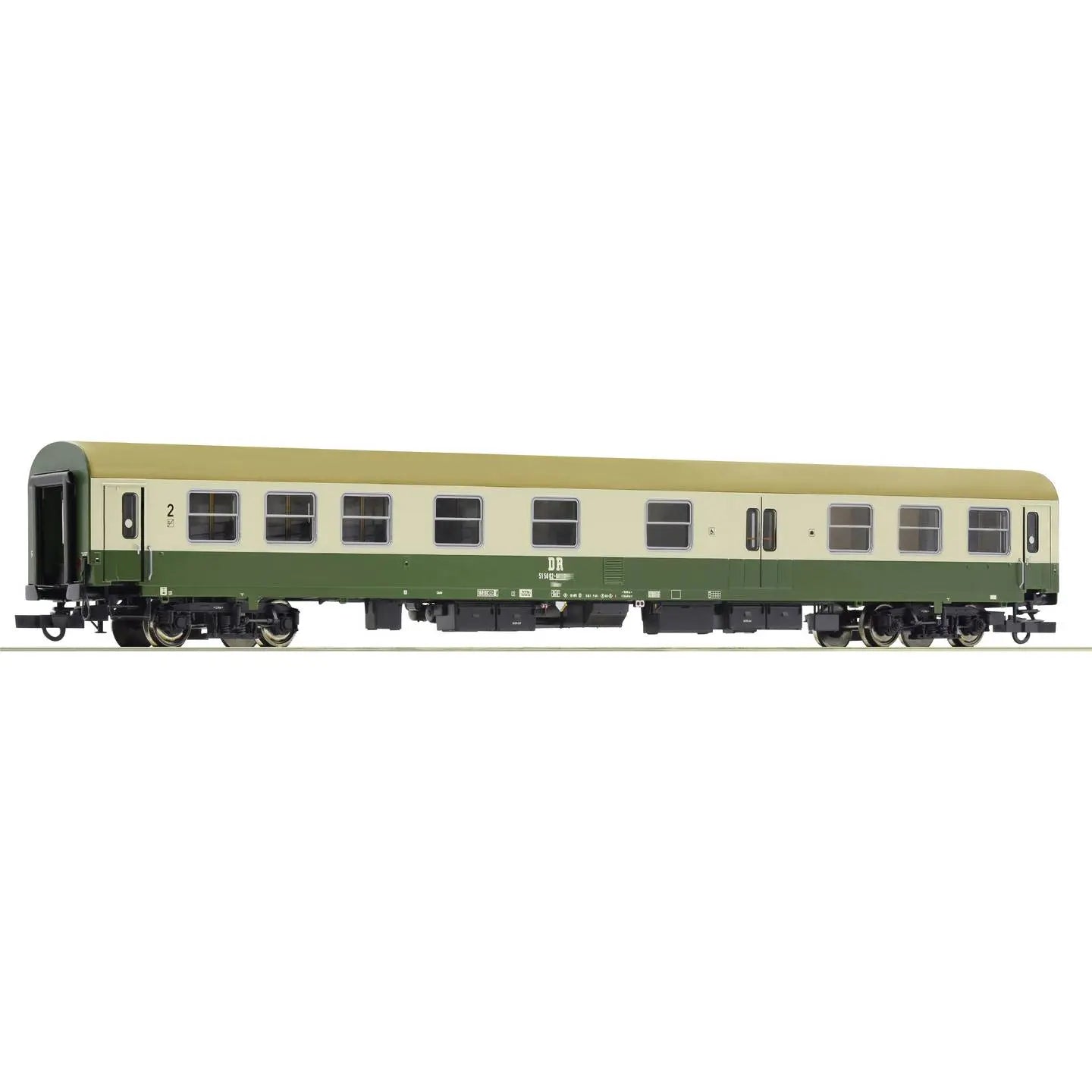 B-Ware Roco Schnellzugwagen Personenwagen H0 Halberstädter 2 Klasse Gepäckabteil Beige - 9005033072766