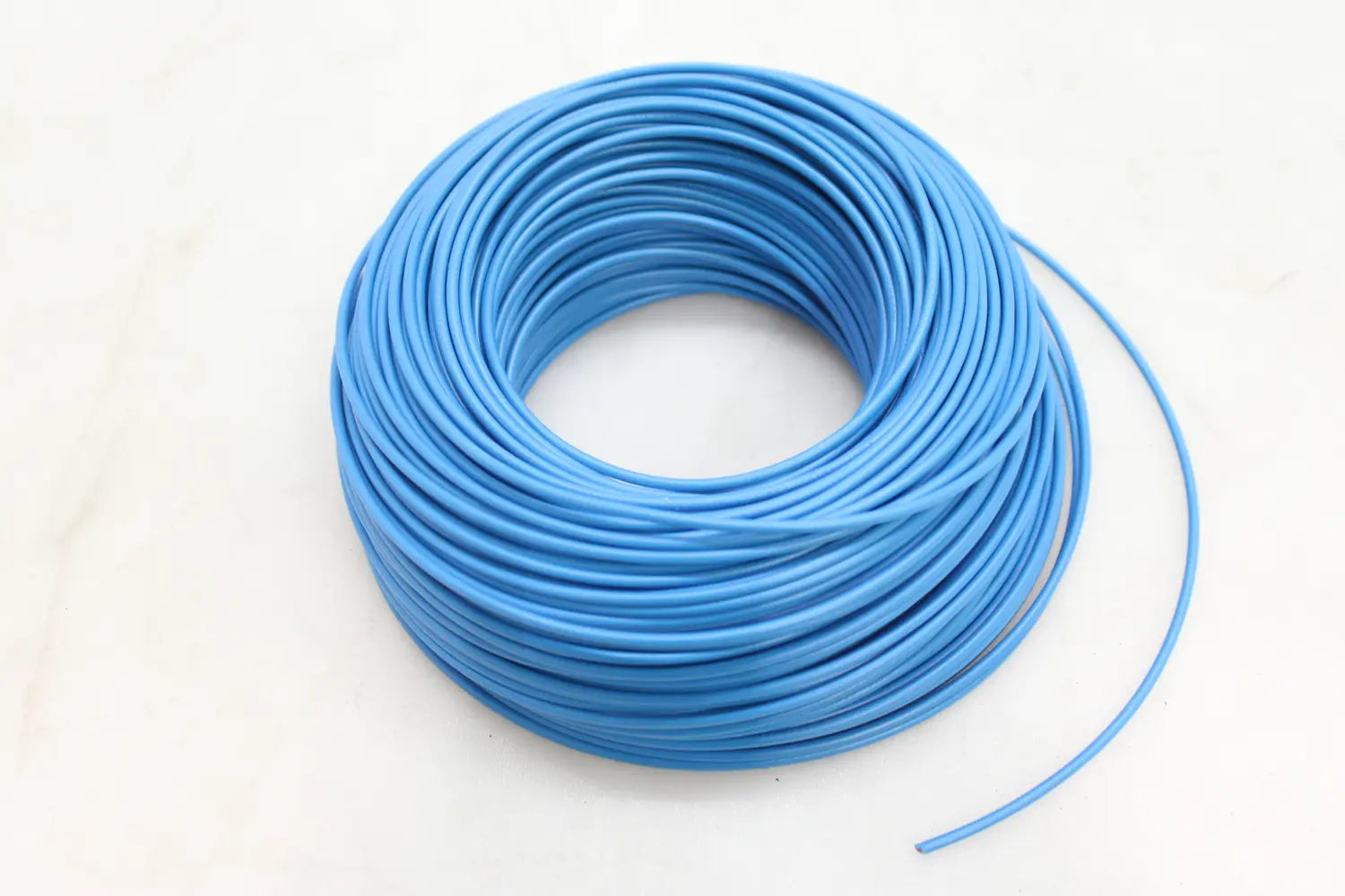 B-Ware Aderleitung Installationsleitung Draht Kupfer Pvc Blau H07 V K 100 M 1x1 5 - 8032771062149