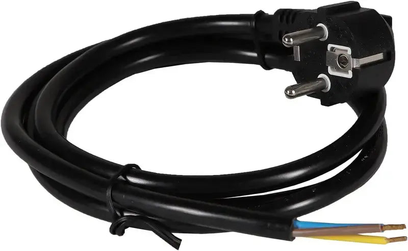 B-Ware H4 L Anschlussleitung Stromkabel Netzkabel Schukostecker Schwarz 1,5 M 48 Stück - 4060892344152