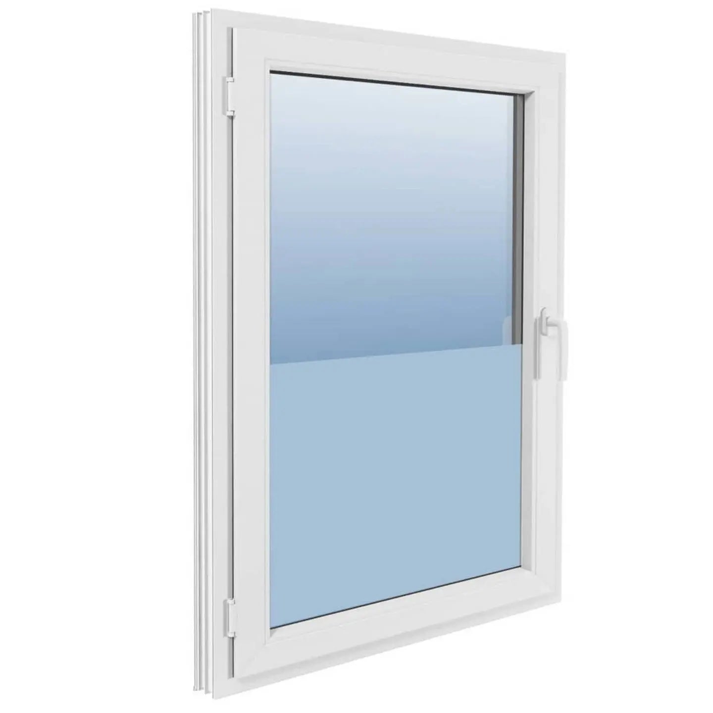 B-Ware Haba Fensterfolie Tönungsfolie Folie Sichtschutz Milchglasoptik 0,9x10 M 5 Stück - 8718475864912