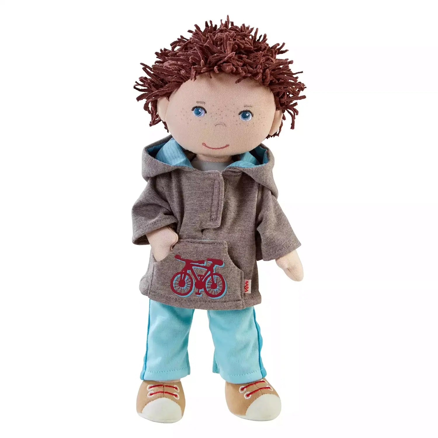B-Ware Haba Stoffpuppe Puppe Kuschelpuppe Lian 30 Cm Braun Ab 18 Monaten Puppenkleidung - 4010168260068