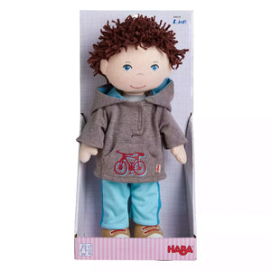B-Ware Haba Stoffpuppe Puppe Kuschelpuppe Lian 30 Cm Braun Ab 18 Monaten Puppenkleidung