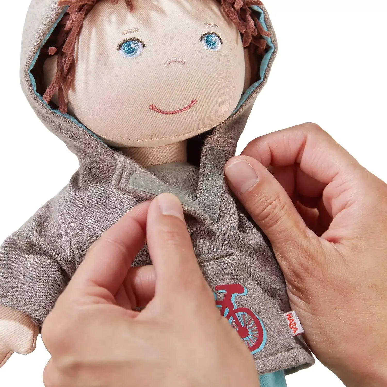 B-Ware Haba Stoffpuppe Puppe Kuschelpuppe Lian 30 Cm Braun Ab 18 Monaten Puppenkleidung - 4010168260068