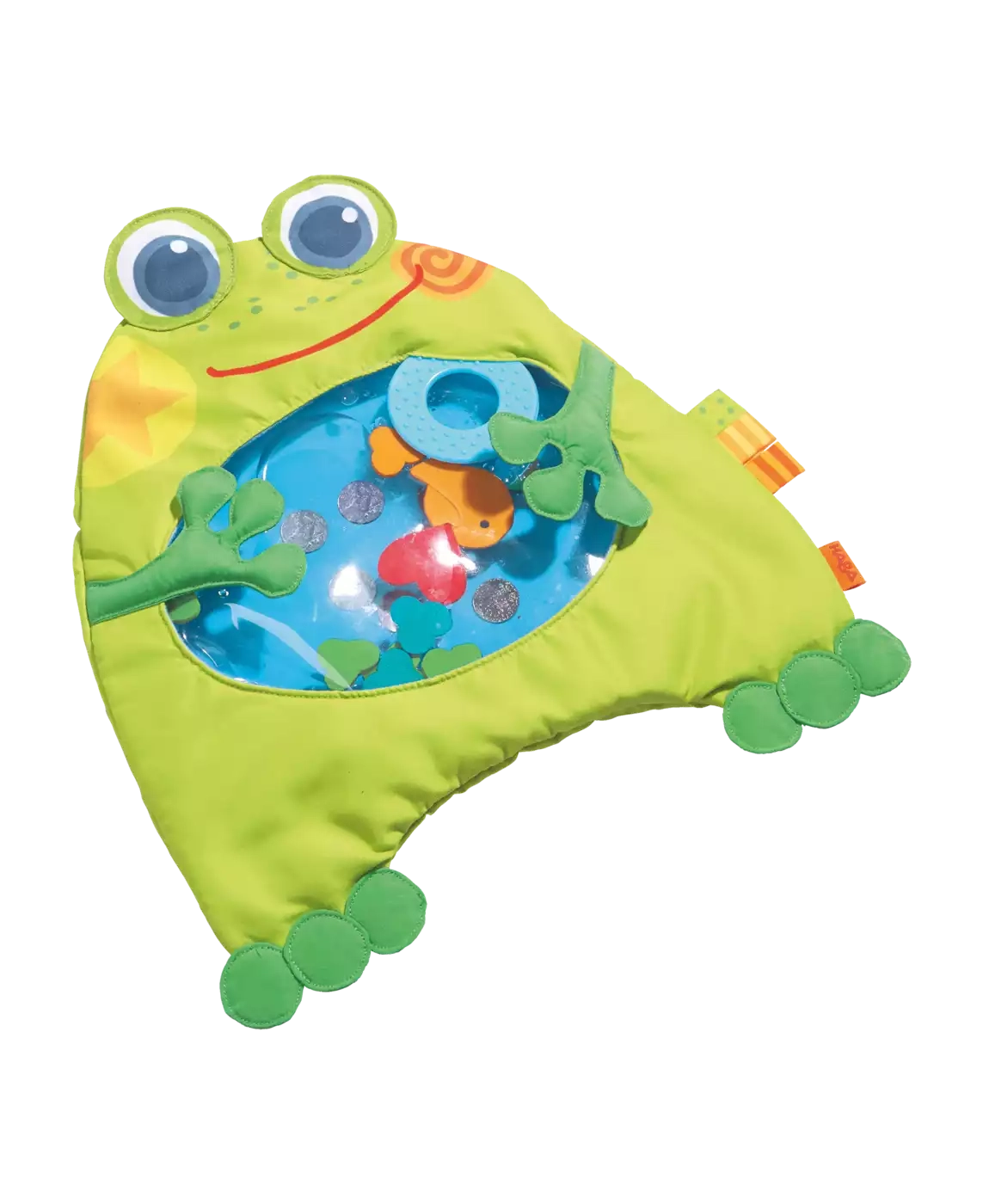 HABA Spielmatte Wassermatte Krabbelmatte Frosch Motorikmatte Baby Stoff Beißring - 4010168208008