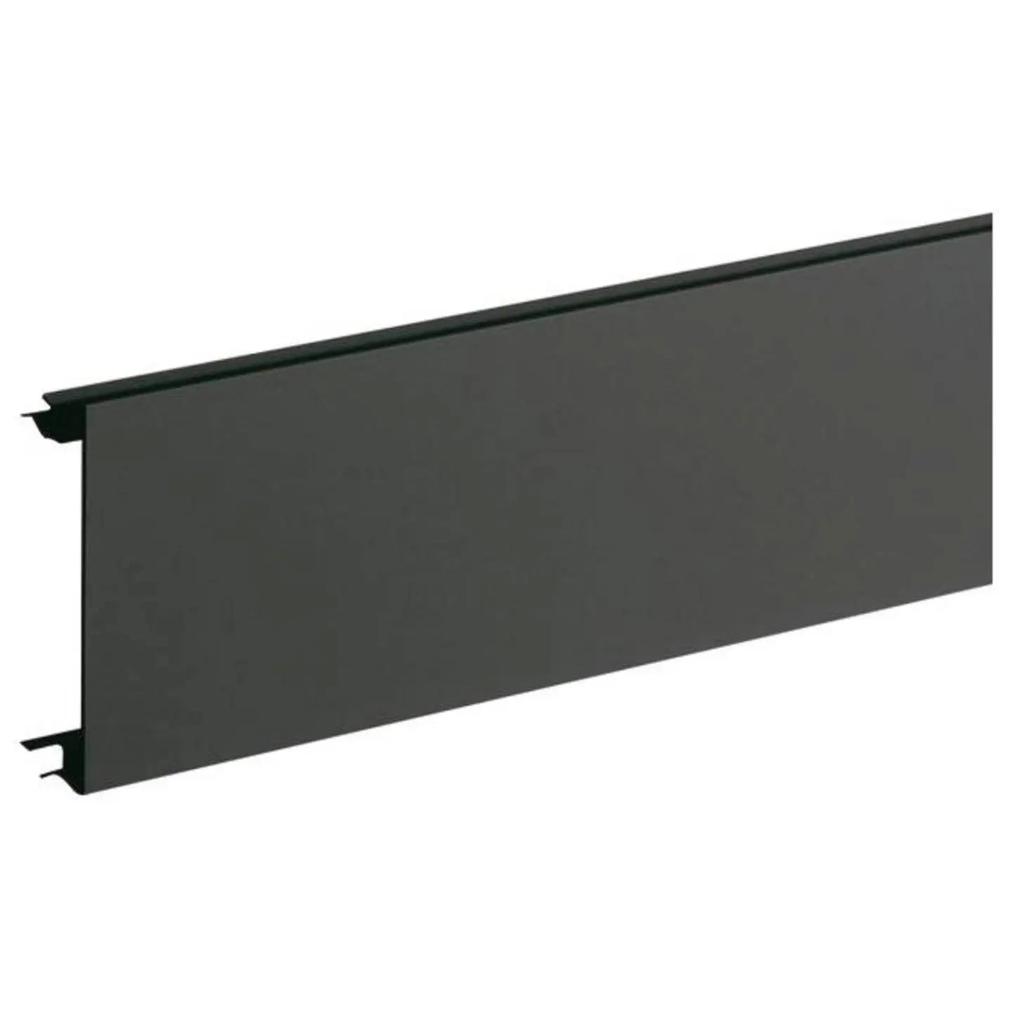 B-Ware Hager Brüstungskanal Kanaloberteil Oberteil Kunststoff Anthrazit 2 M 80 Mm - 4012740896573
