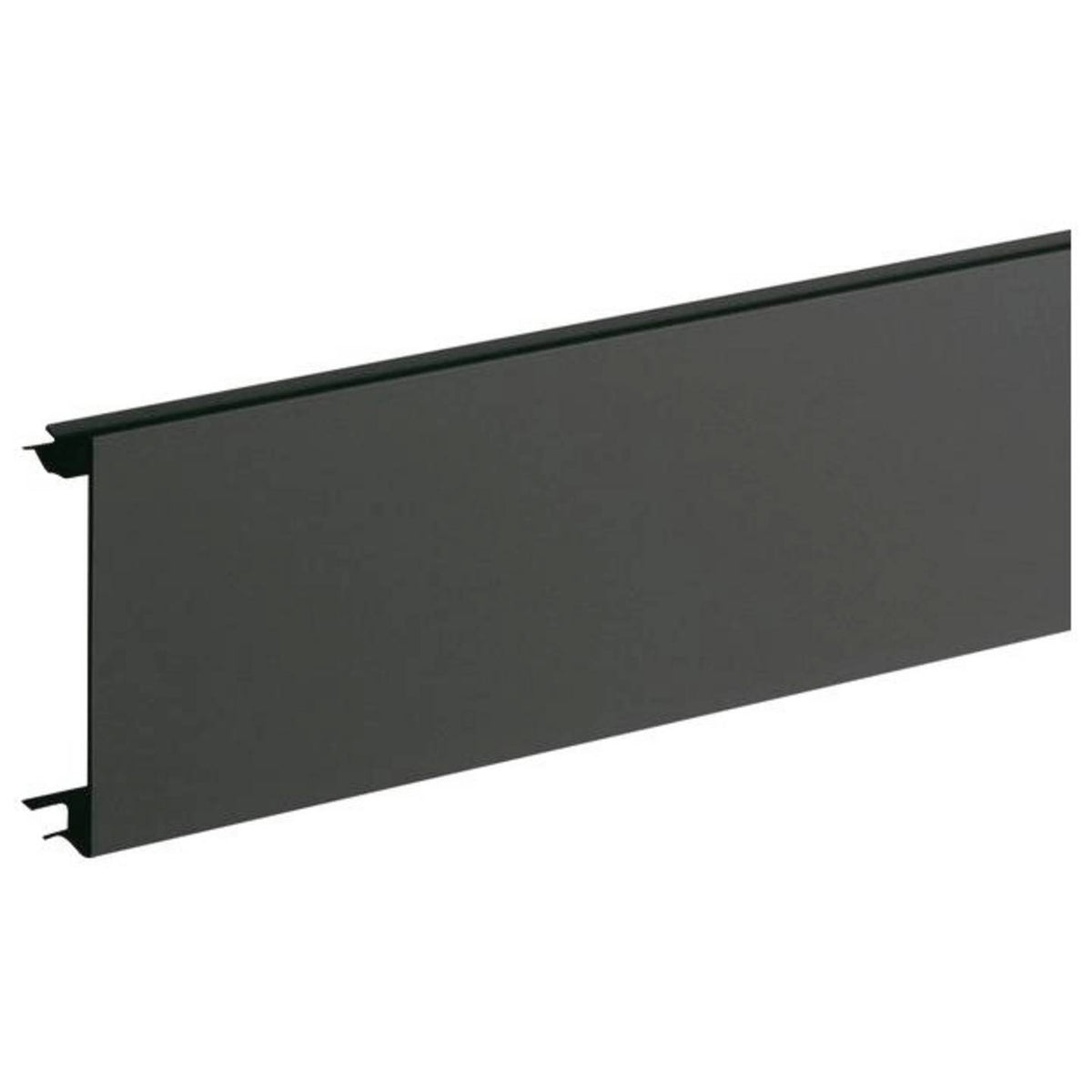 Hager Brüstungskanal Kanaloberteil Oberteil Kunststoff Anthrazit 2 m 80 mm - 4012740896573