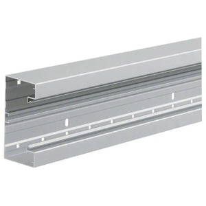 B-Ware Hager Brüstungskanal Unterteil Kabelkanal Aluminium 2000 Mm X 130 Mm 2 M
